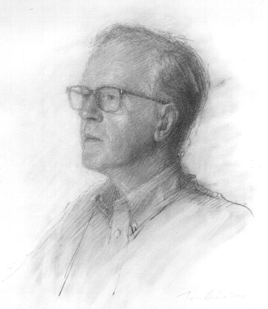 [From the portrait by Tom Wise at St. John's College]
