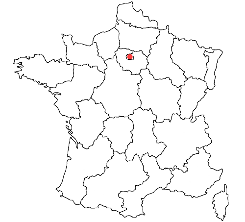 Map of France