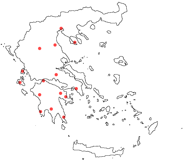 Map of Greece