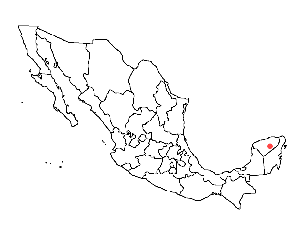 Map of Mexico