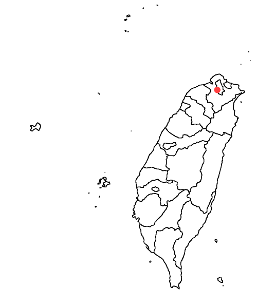 Map of Taiwan