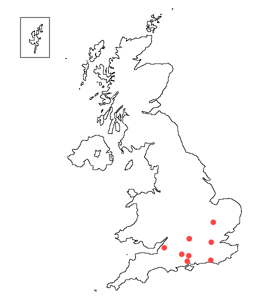 Map of the UK